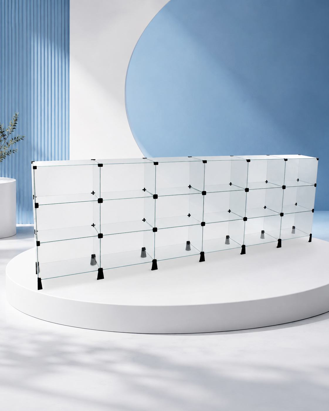 Vitrines de Vidro Modulado artcom