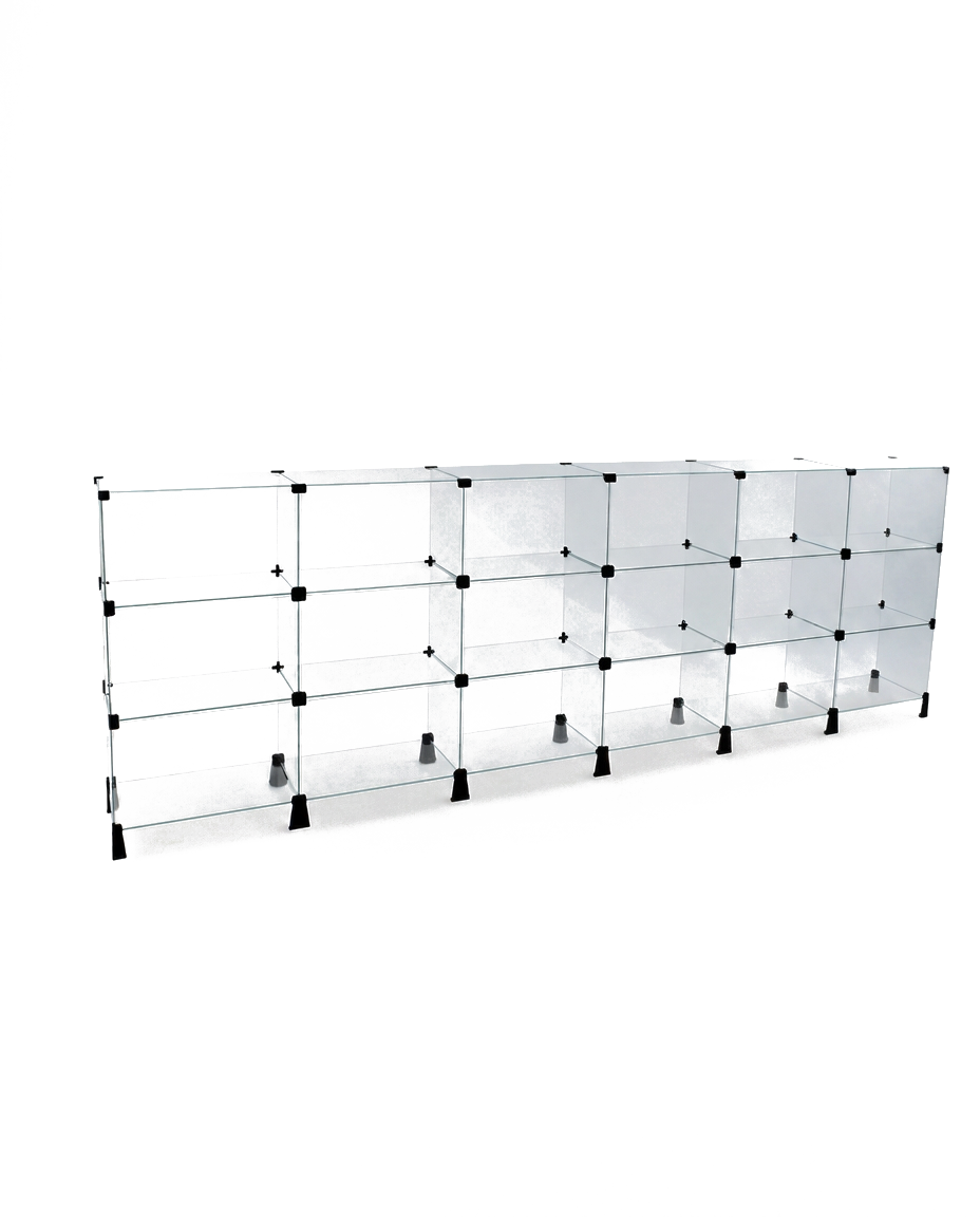 Vitrines de Vidro Modulado artcom